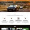 Mẫu website cho thuê xe ô tô